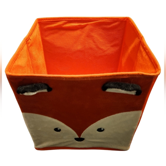 Collapsible Fox Fabric Bin - Picture 3 of 4